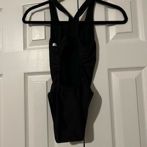 Youth Speedo black competition suit
